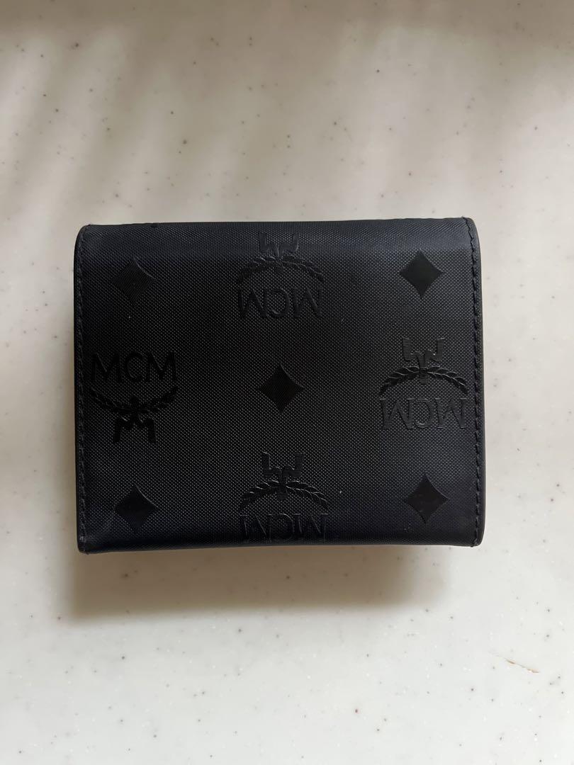 【美品】MCM 折り財布 三つ折り メンズ レディースモノグラム ユニセックス