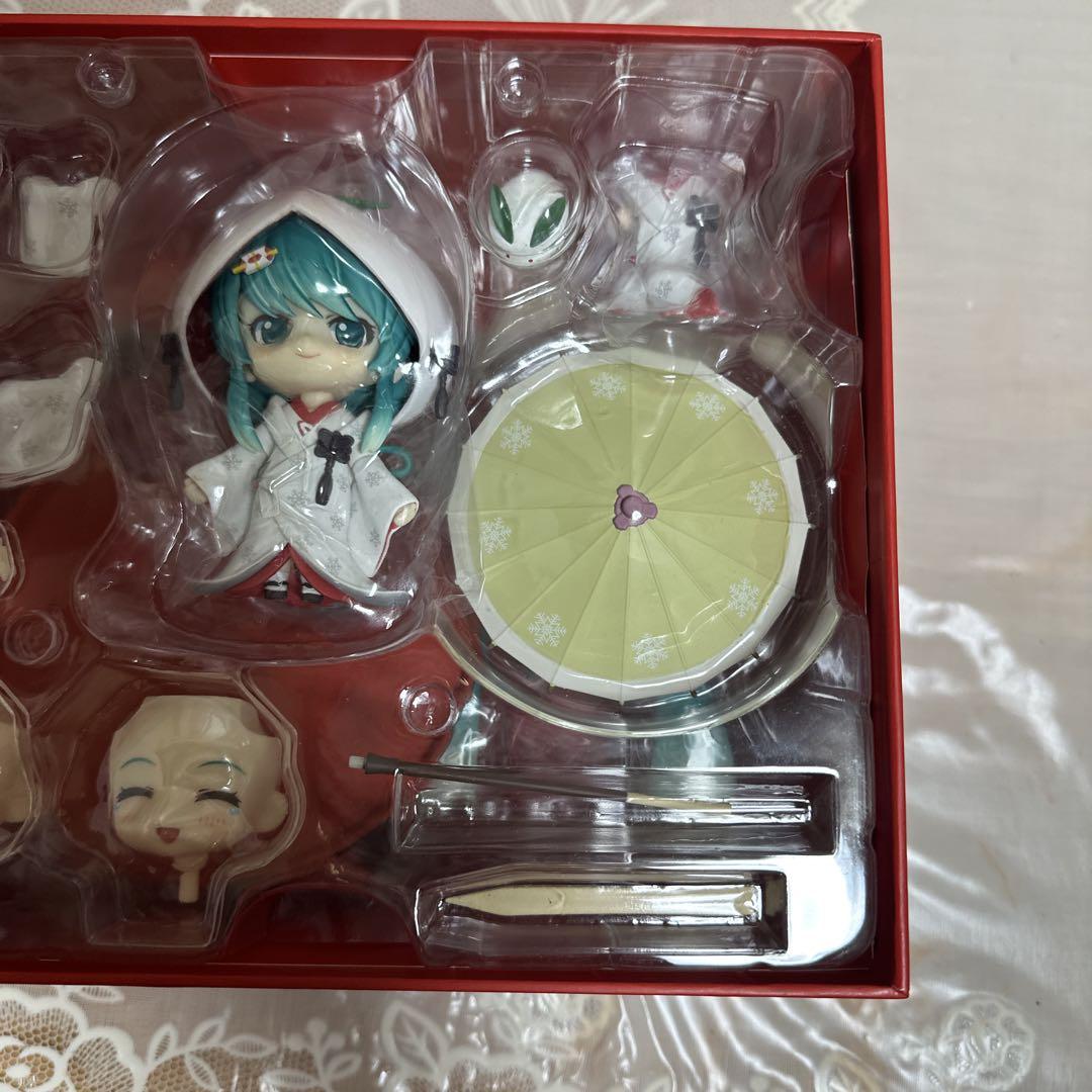 初音ミク 雪ミク いちご白無垢 Ver. ねんどろいど フィギュア