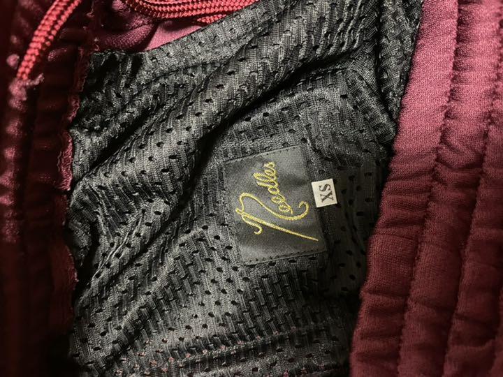 までの Needles ストレートタイプ xs H817N-m73581056682 トラックパンツ ボルドー ニードルス