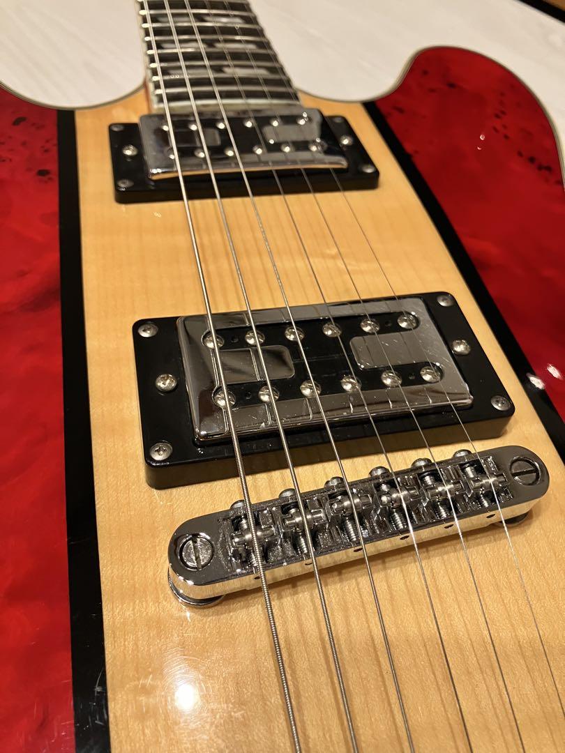 grote ES-335タイプセミアコ　ビグスビー　ケース付き