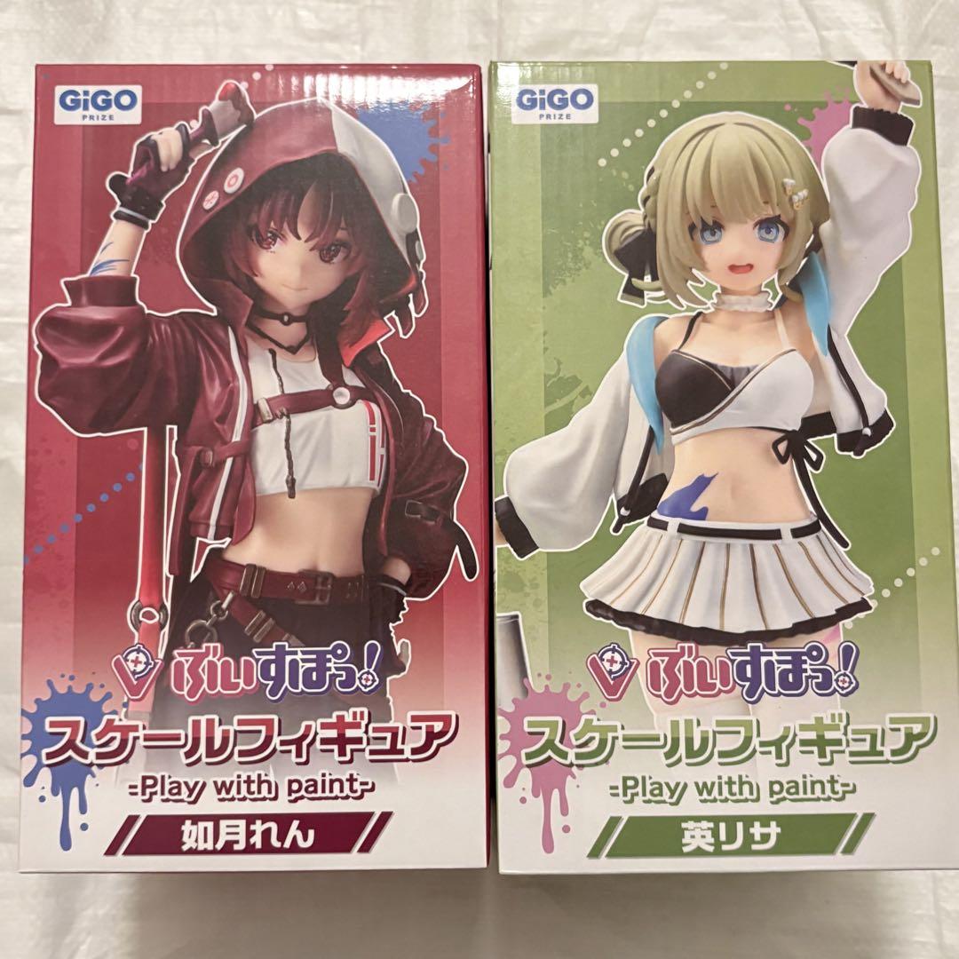 GIGO ぶいすぽっ！スケールフィギュア　英リサ 如月れん 2種セット②