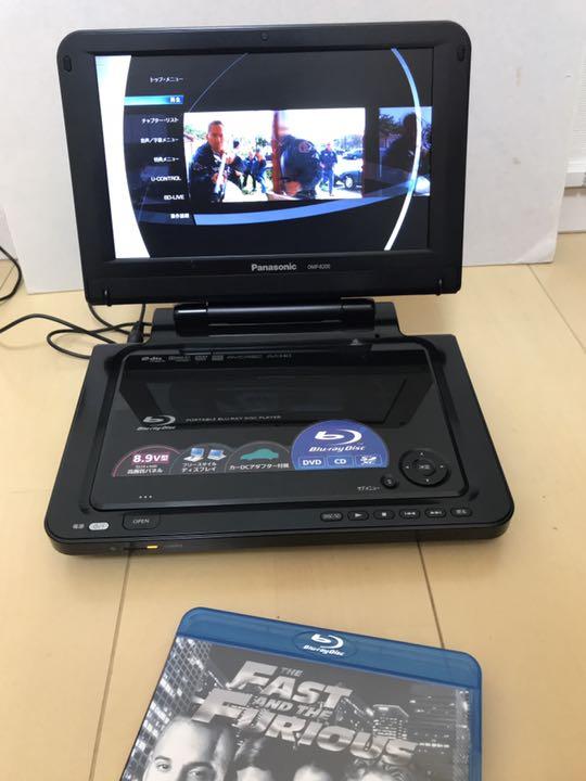 パナソニック【ポータブルブルーレイディスクプレーヤー DMP-B200】