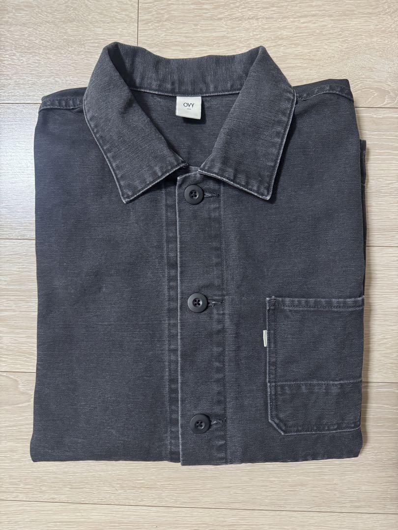 OVY 限定　Euro Work Jacket M ブラック Euro Work Black Denim Jacket | OVY