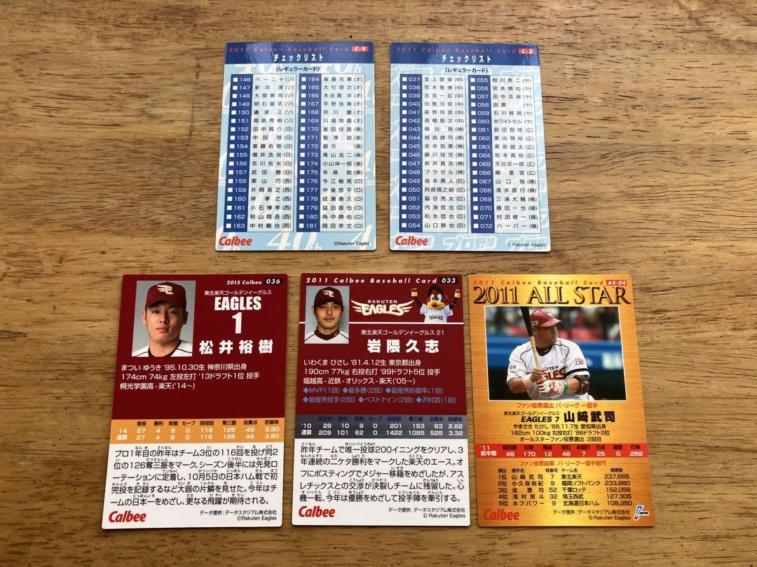 プロ野球チップス オーナーズリーグ 田中 岩隈セット jambalaya_22cp-3-m22p