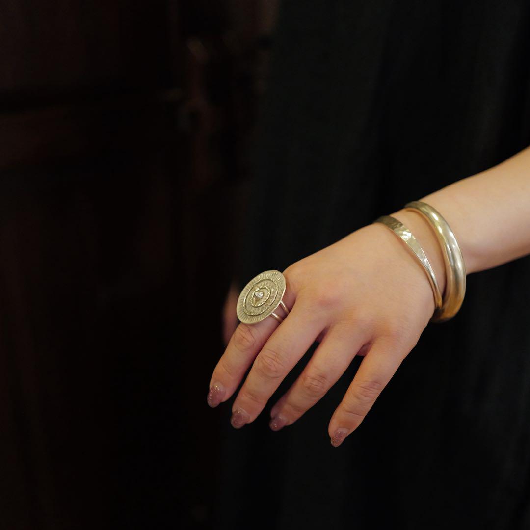 [m-BL209] Karen Silver Bangle カレンシルバー m-BL209] Karen Silver Bangle カレンシルバー - メルカリ