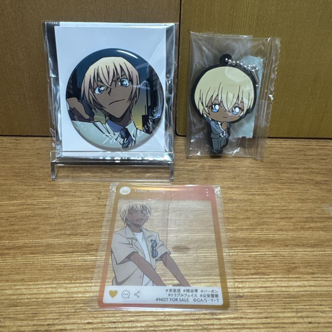 名探偵コナン スクエア缶バッジコレクション 安室透｜アニメ