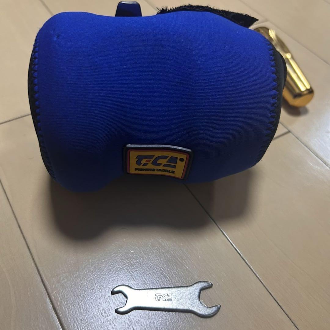 トローリング　リール　TICA TEAM ST16H ゴールド