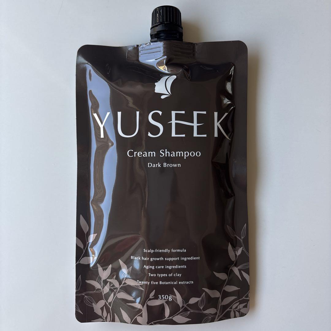 YUSEEK ユーシーク カラークリームシャンプー ダークブラウン