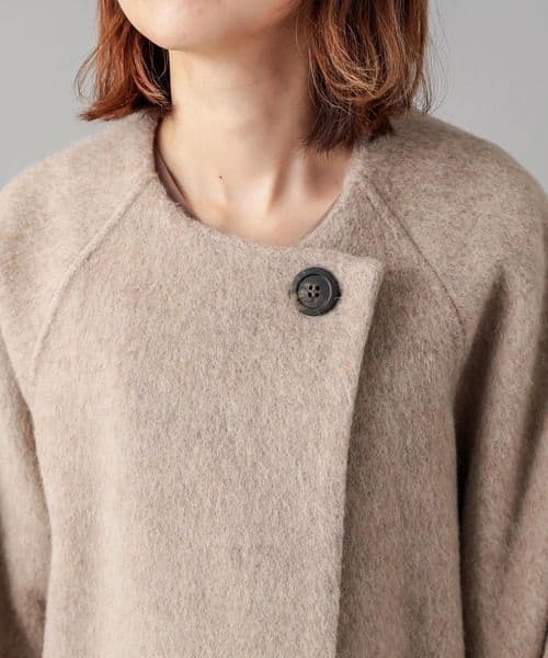 美品 RIVE DROITE モヘアコクーンコート 美品 RIVE DROITE モヘアコクーンコート