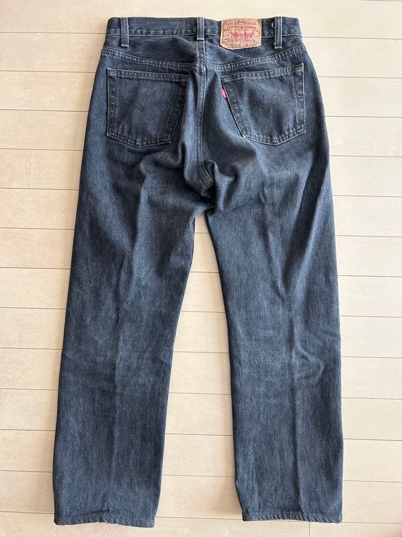 Levi's 501 ブラック 先染め w30