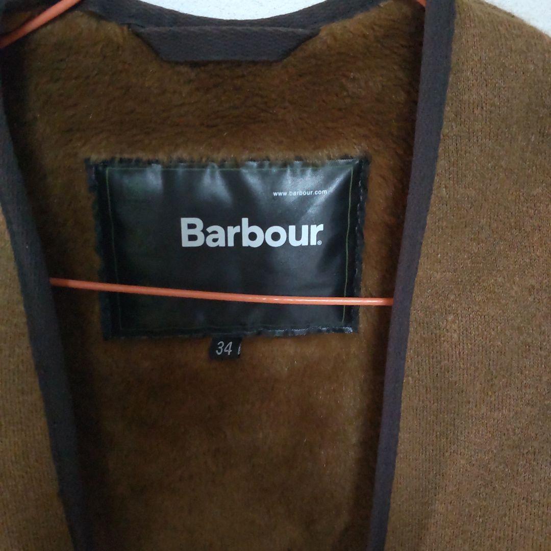 Barbour ファー ベスト ライナー 34