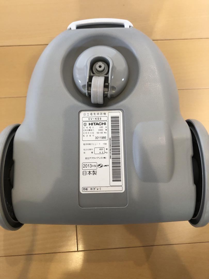 日立 キャニスター掃除機 タービン ヘッド CV-KS9 美品