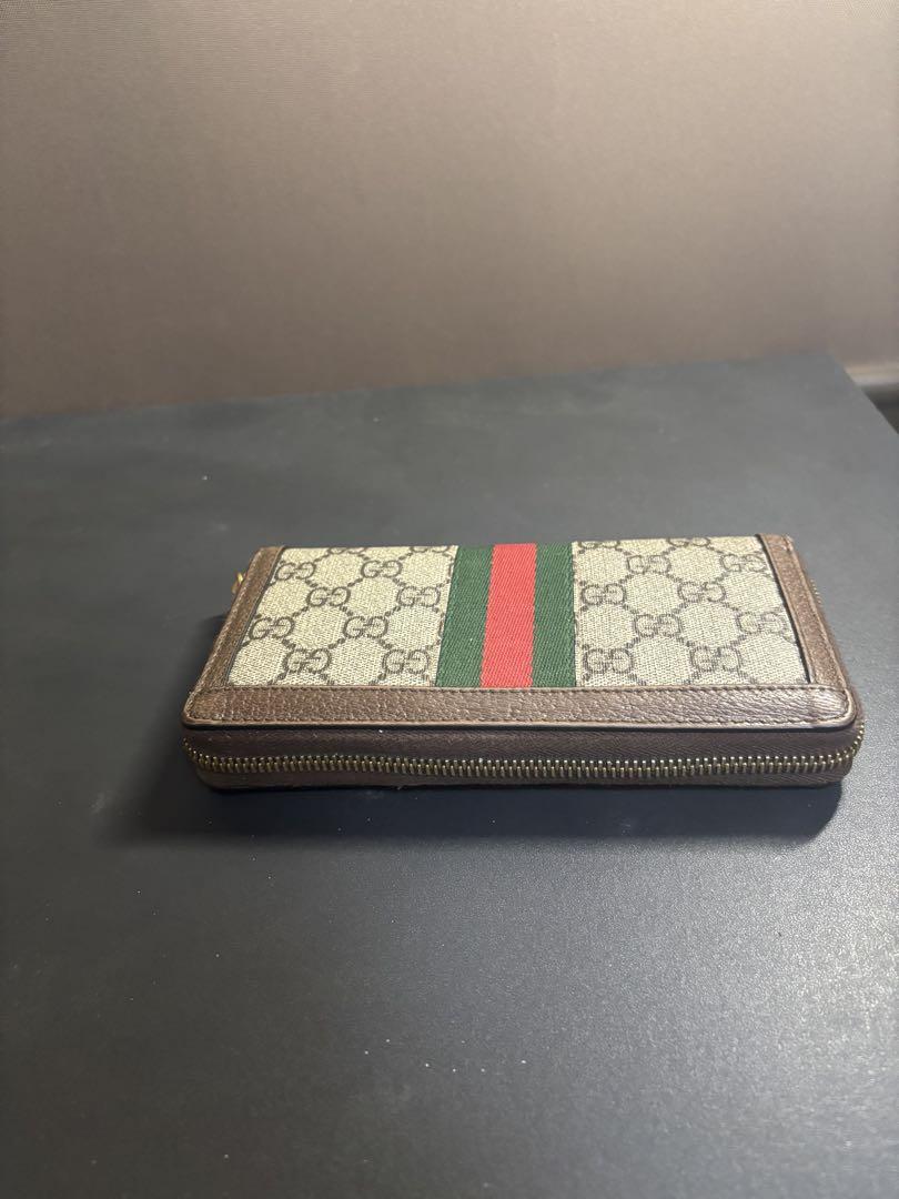 gucciラウンドファスナー長財布 マーモントシェリーライン