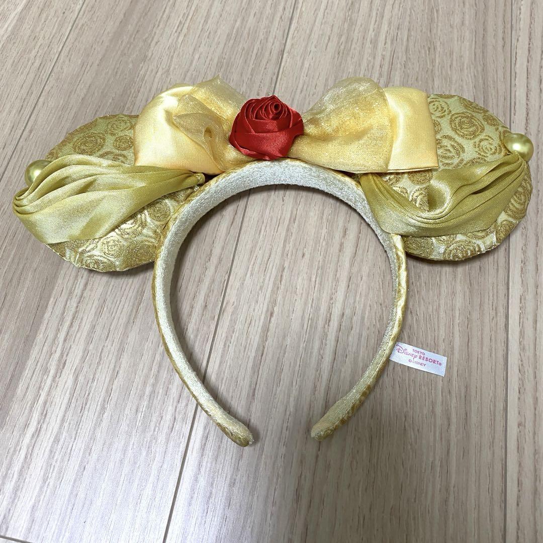 【正規品】美女と野獣 ベル カチューシャ 海外 ディズニー 上海ディズニー 美女と野獣 ベルカチューシャの通販 by ❣️ち