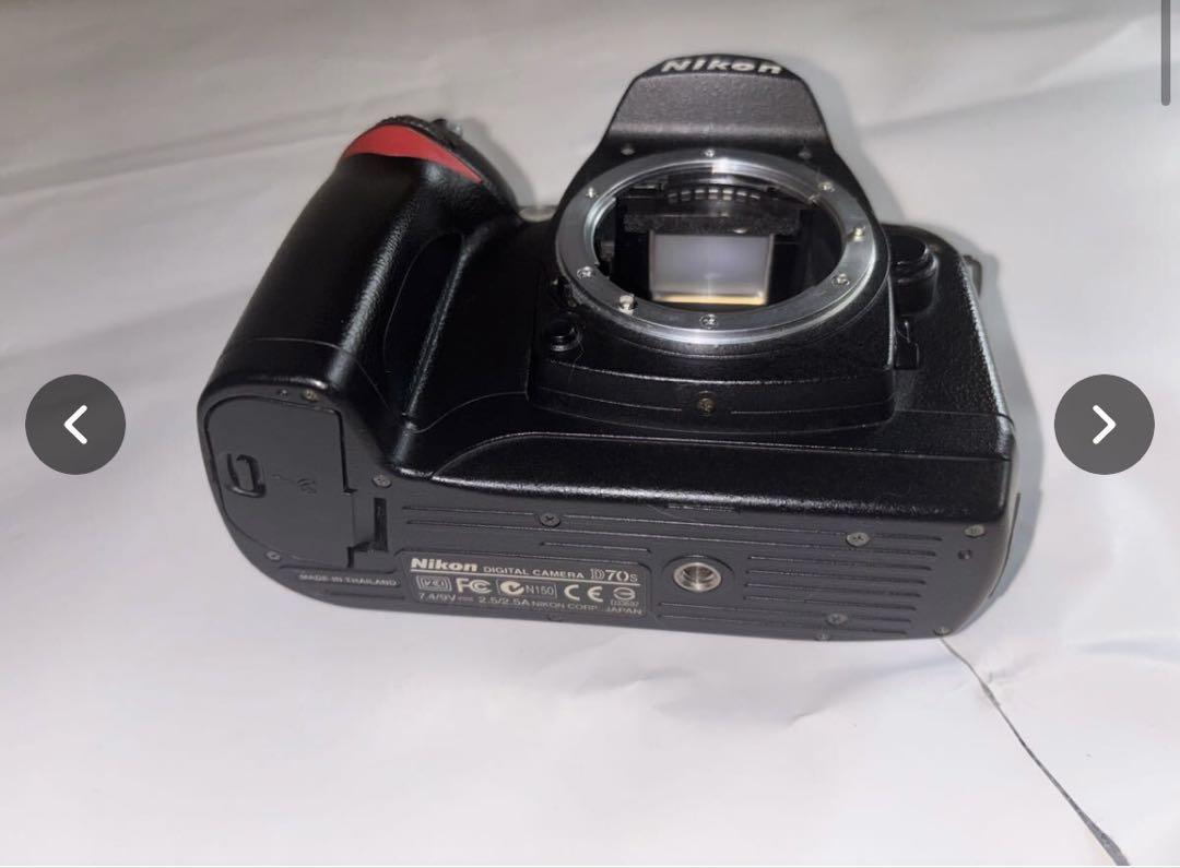 ピ*ロ様 Nikon D70s 一眼レフカメラ 及び、2個のレンズ付き