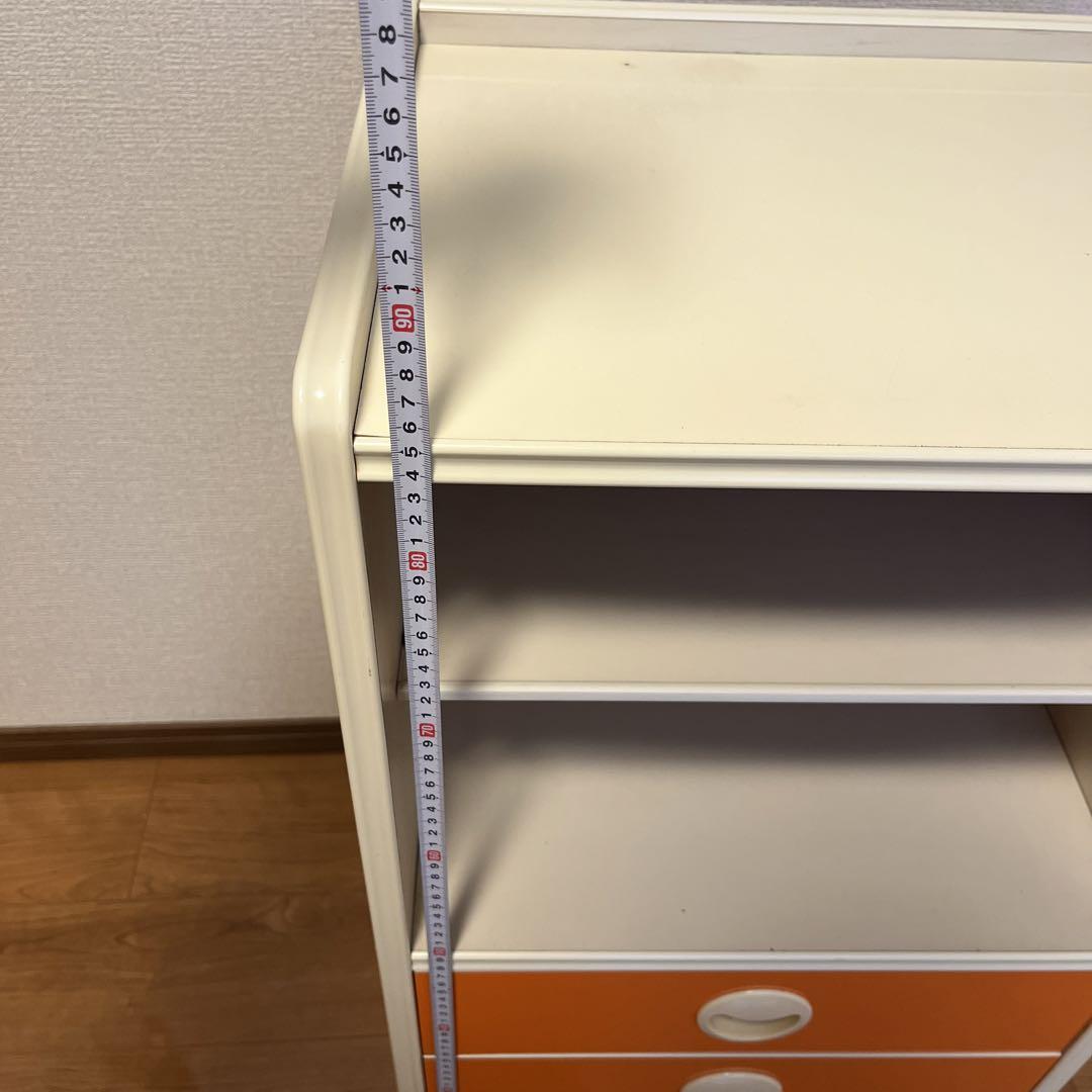 昭和レトロ　ポップ　カラーボックス　オレンジ　E−128 オレンジ カラーボックス 昭和レトロ レトロポップ インテリア