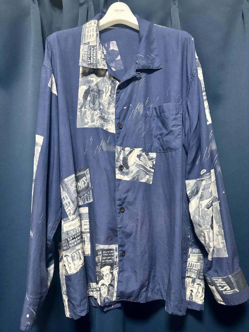 porter classic ポータークラシック アロハロングシャツ M