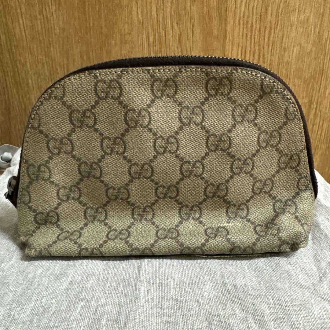 Gucci GGパターン ポーチ ベージュ最終値下げ
