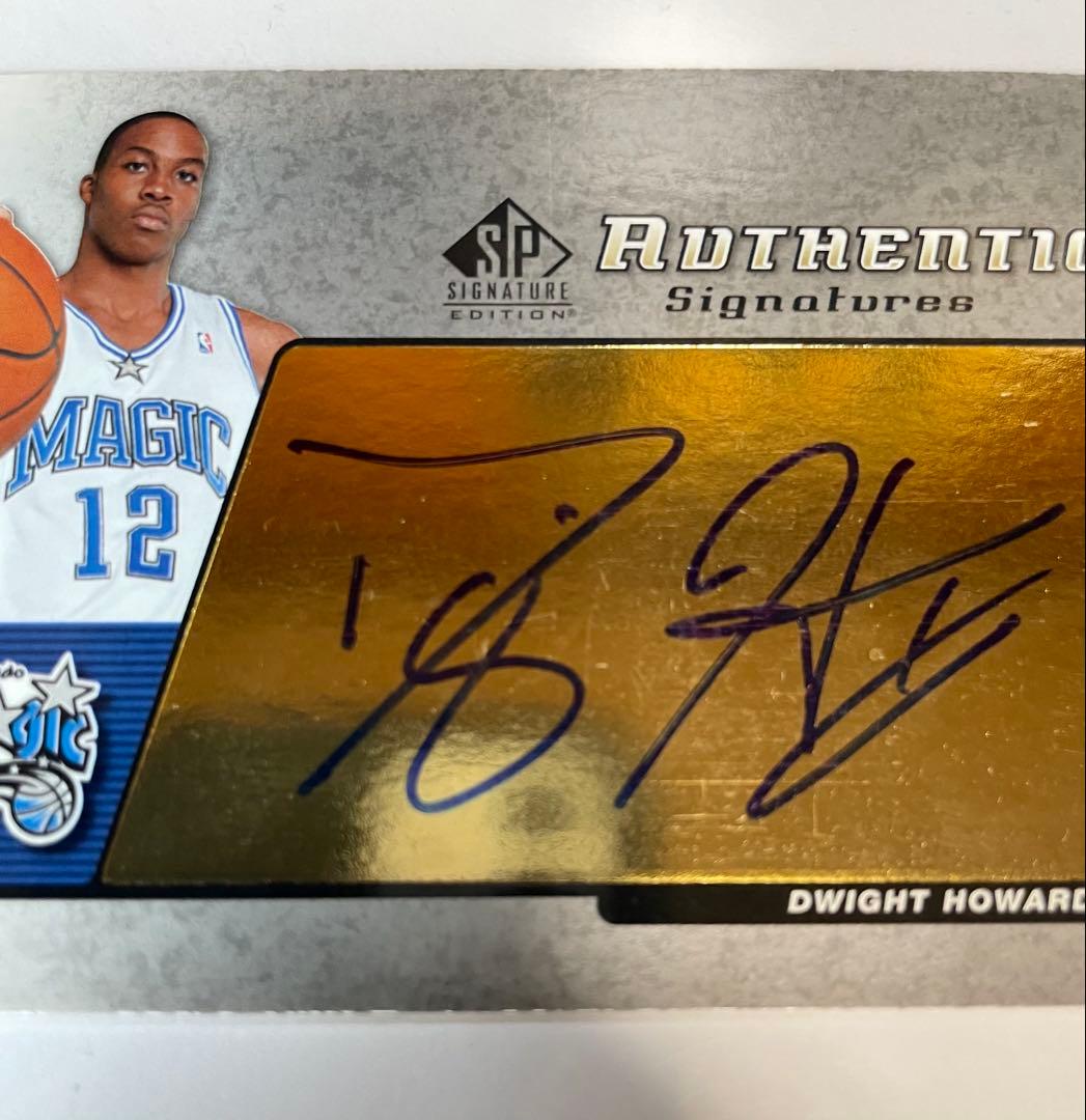 NBA Dwight Howard 04-05 SP Signatureやや傷や汚れあり UP786_INFO
