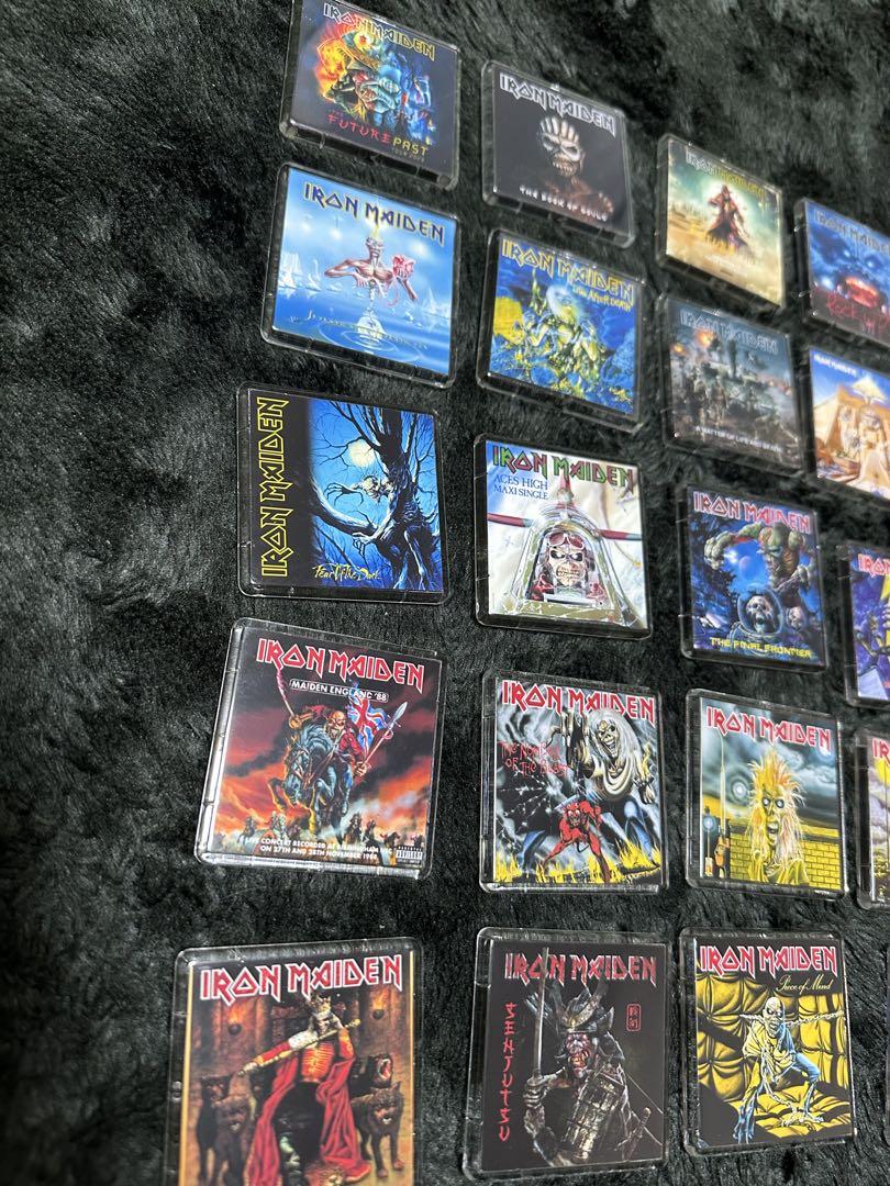 Iron Maiden アルバムジャケ マグネットホルダー Iron Maiden アルバムジャケ マグネットホルダー