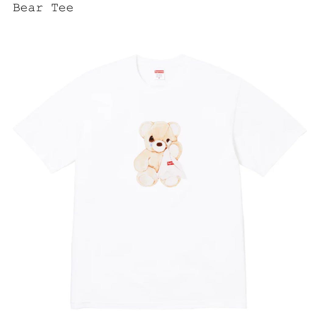 supreme bear Tee White XL 国内正規 新品未使用 ベアー
