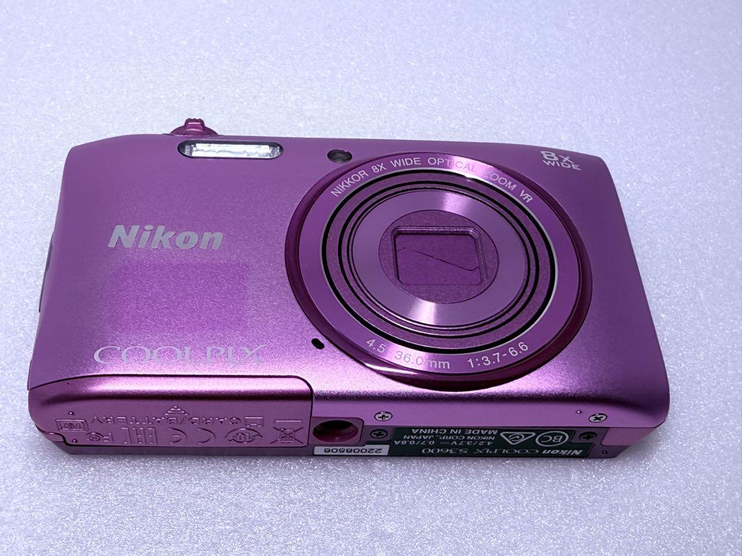 Nikon COOLPIX S3600 アザレアピンク 難あり品