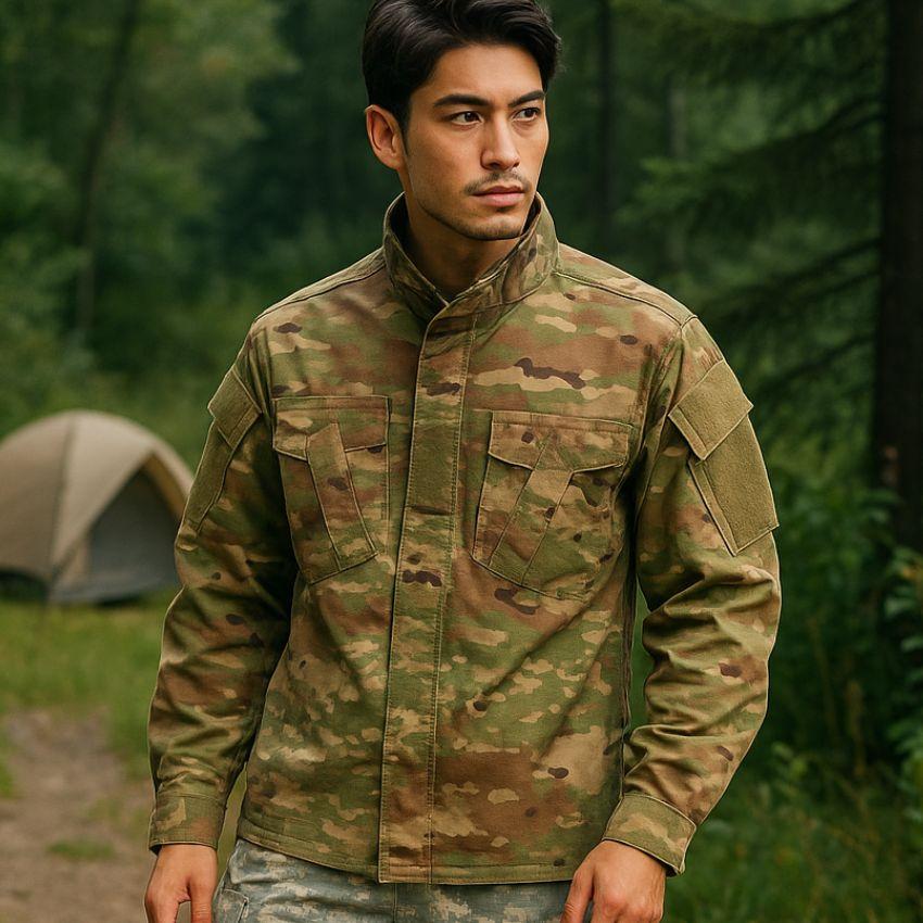 (4449)ARMYコンバットシャツOCP現行モデル　米軍実物放出　良品 4449)ARMYコンバットシャツOCP現行モデル 米軍実物放出 良品