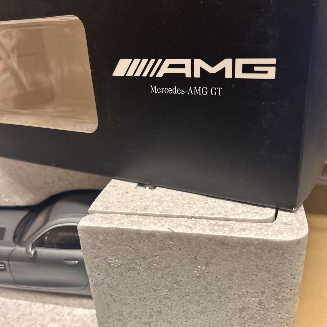 【送料無料】Mercedes-Benz AMGGTミニカー 1/18マットグレー