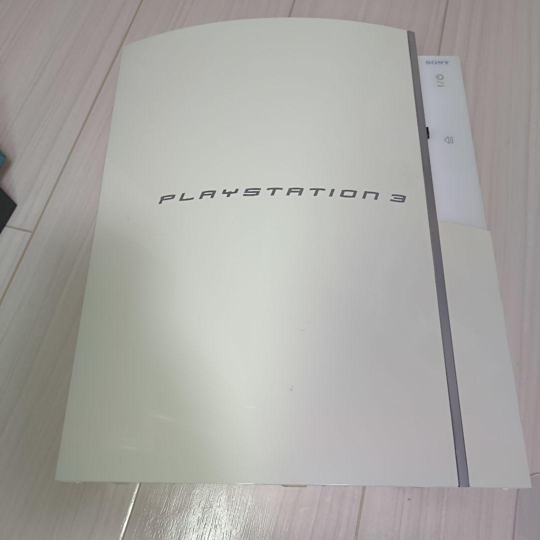 PlayStation 3 本体 ホワイトやや傷や汚れあり