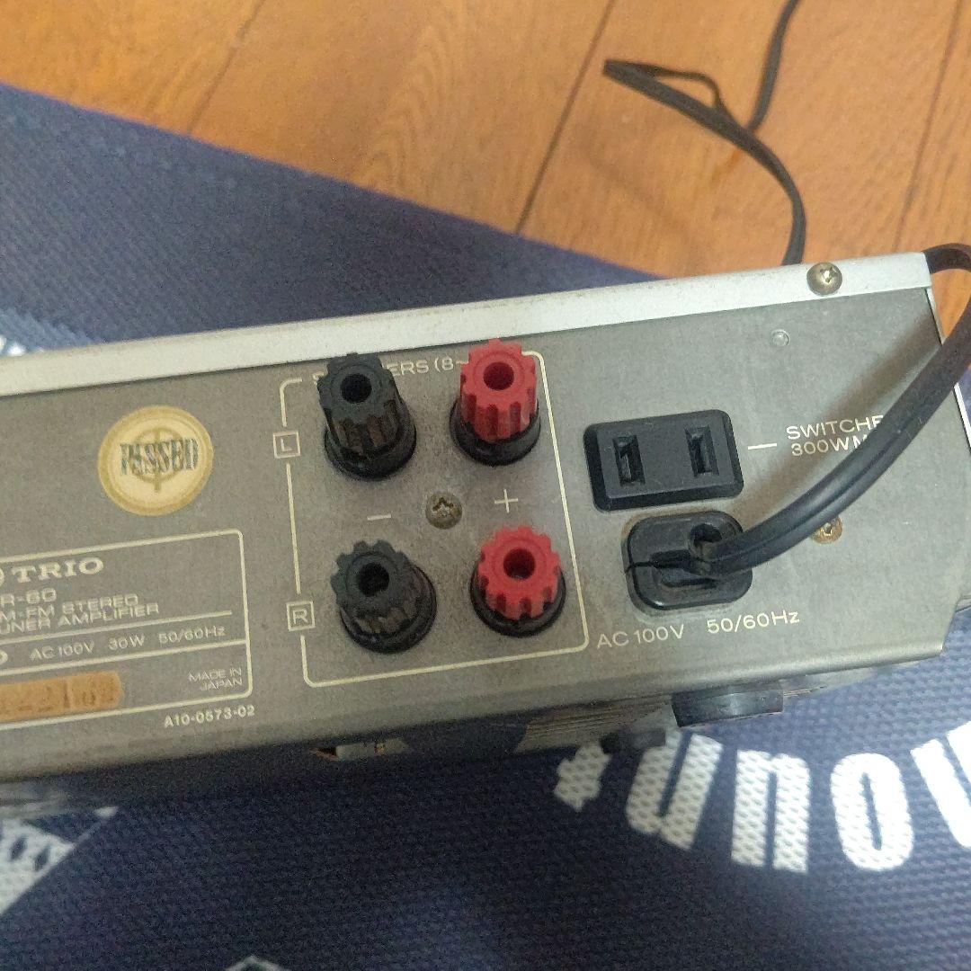 TRIO AM-FM STEREO RECEIVER KR-60 ジャンク - メルカリ