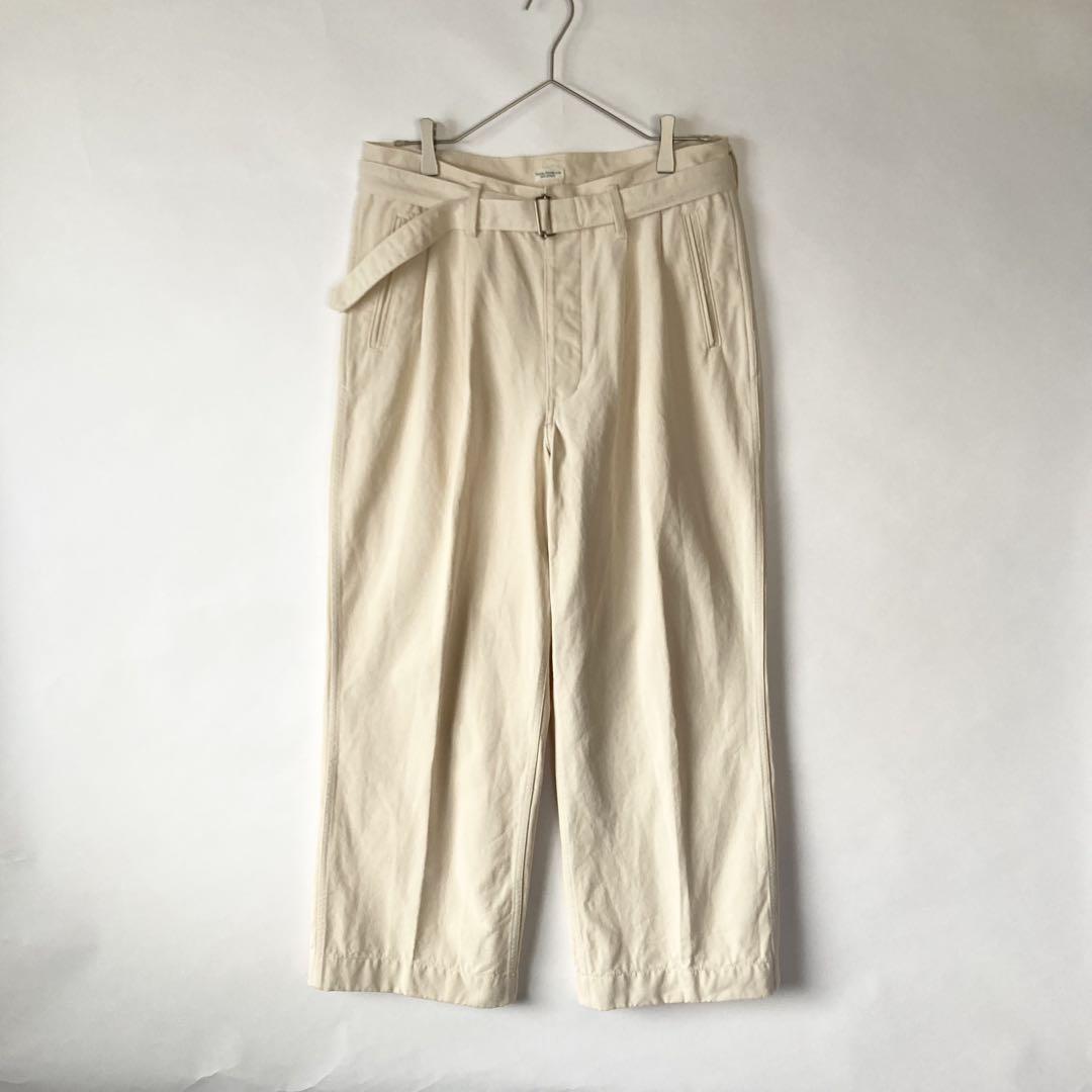 【美品】22SS PHIGVEL BELTED 2TUCK TROUSERS 2