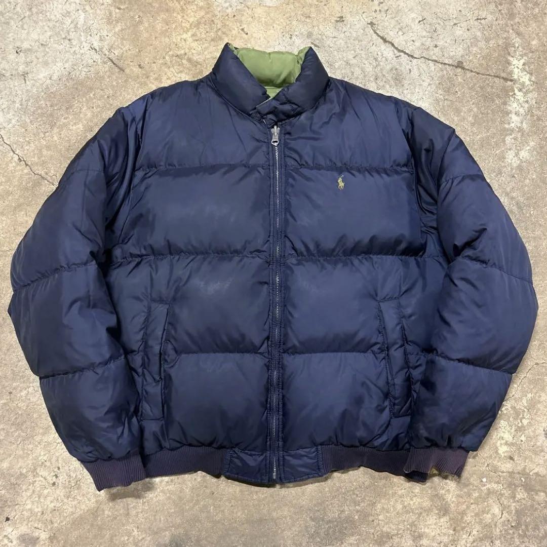 Ralph Lauren リバーシブルダウン ラルフローレン リバーシブル ダウンジャケット LL