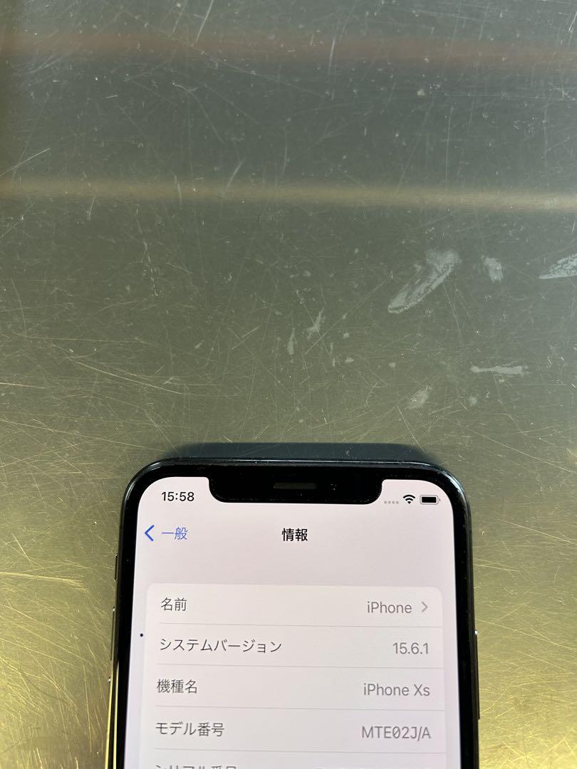 iPhone xs 256 SIMロックなし　難あり