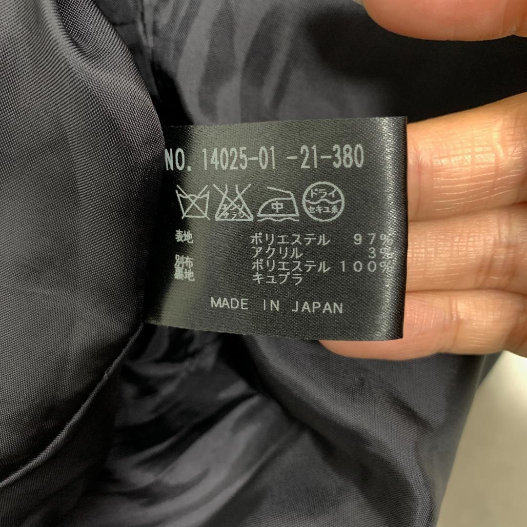 LA6577 アナイ チェック ノースリーブワンピース ブラック系 38
