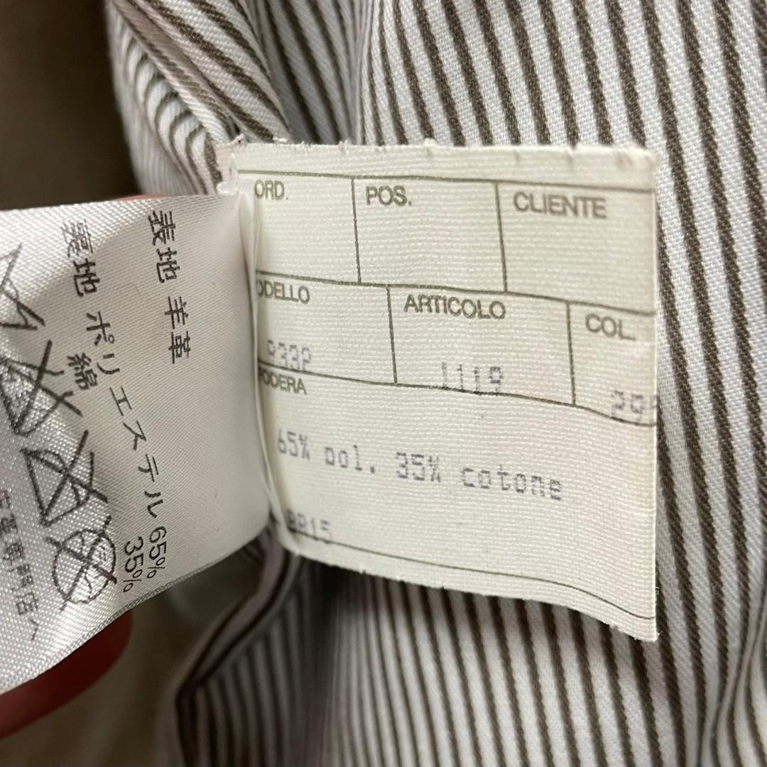 美品 CINQUANTA ナッパレザーJKT 50 ライダース