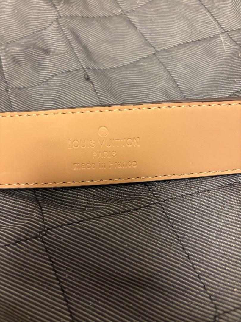 Louis Vuitton ダミエベルト ゴールドバックル
