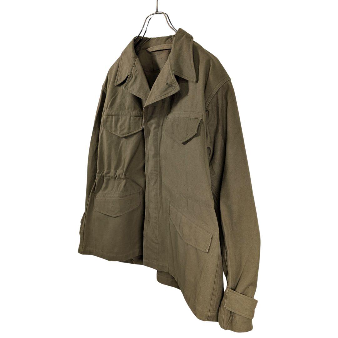 ミリタリージャケット　フランス軍　M-47　デッドストック　グリーン　AM78