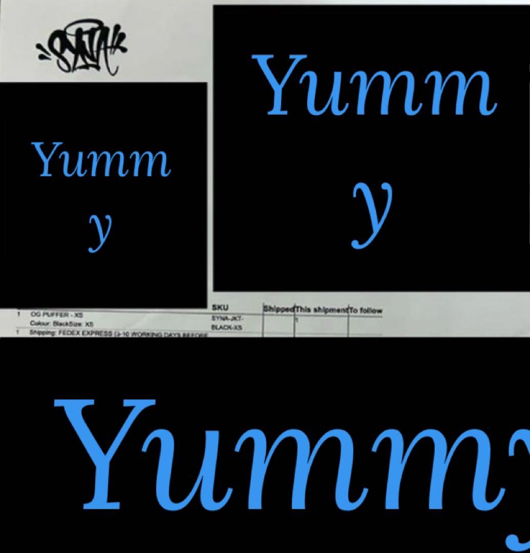 ［美品］Syna World OG puffer Black XS