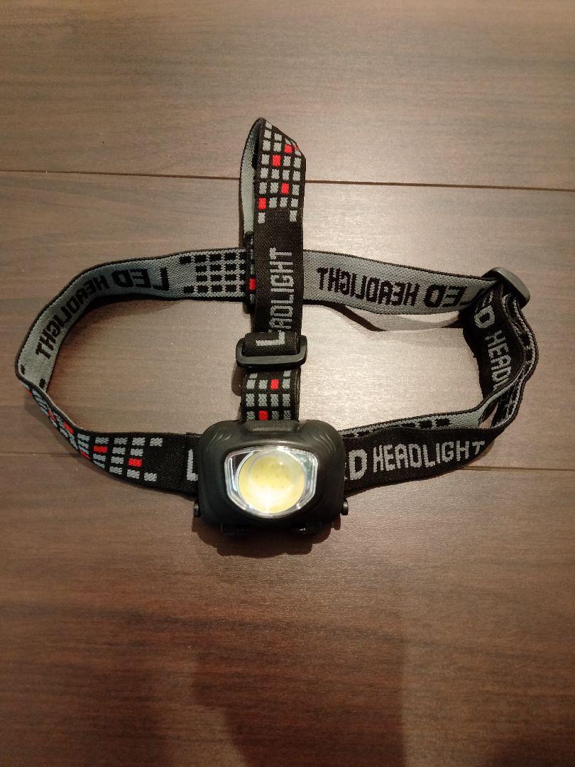 中古 LEDヘッドライト 釣り アウトドア
