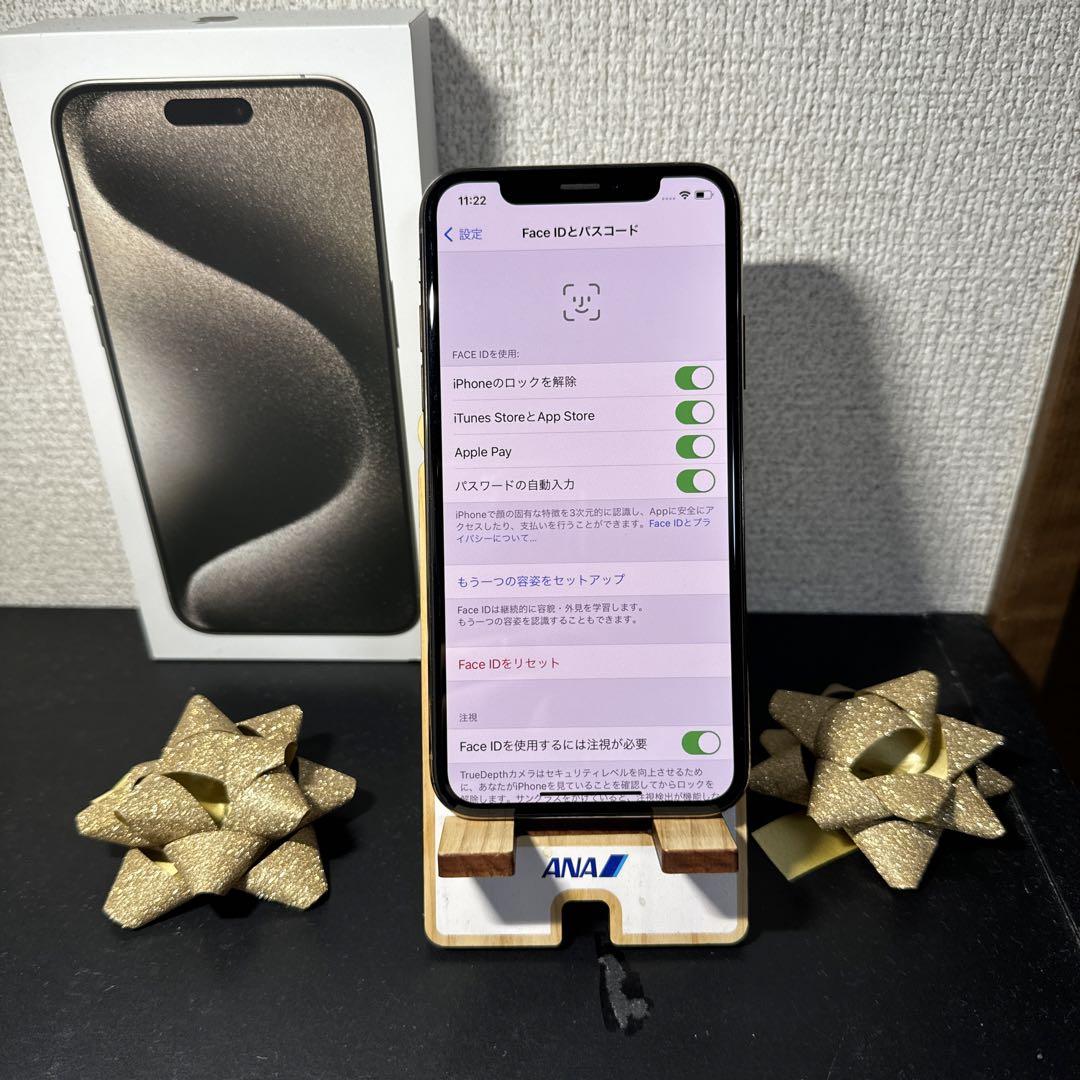 iPhone XS 256GB ゴールド　本体　SIMフリー　バッテリー100% Iphone XS 256GB SIM フリーバッテリー100％7081