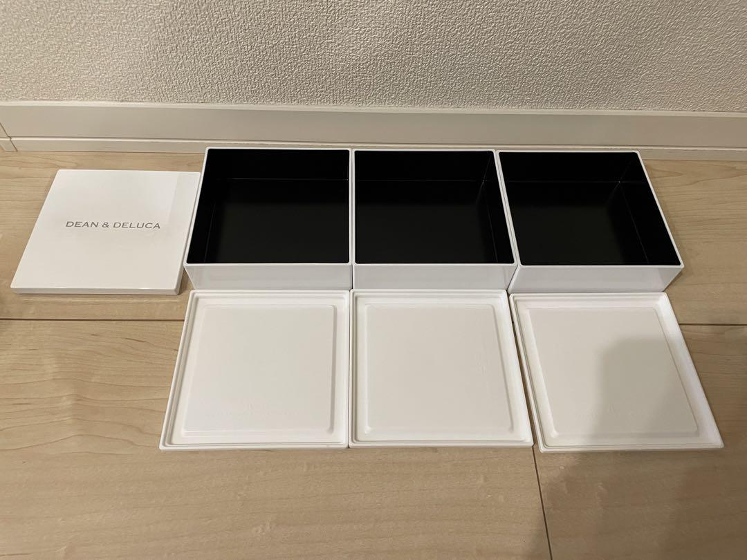 【美品】DEAN&DELUCA ディーン&デルーカ 重箱 大小セット