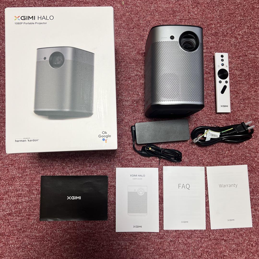 なち様 専用】XGIMI HALO SILVER モバイルプロジェクター-