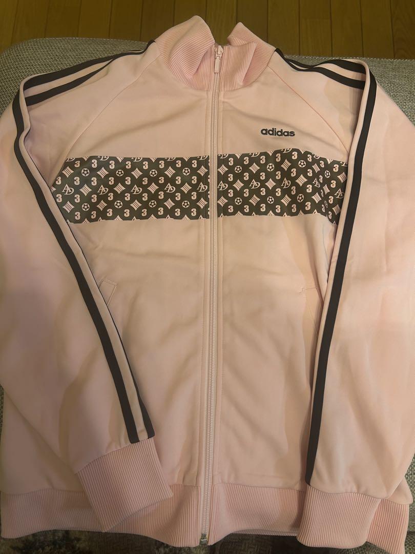 レア♡トラックシャツ♡adidas originalsピンクジャージ