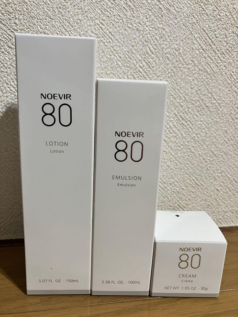 ノエビア80 スキンローション ミルクローション クリーム3点セット ノエビア80 スキンローション ミルクローション クリーム6点セット