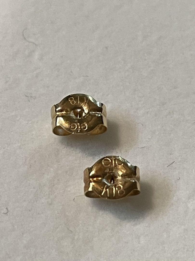 ete エテ K10 ブリリアント ダイヤモンド ピアス