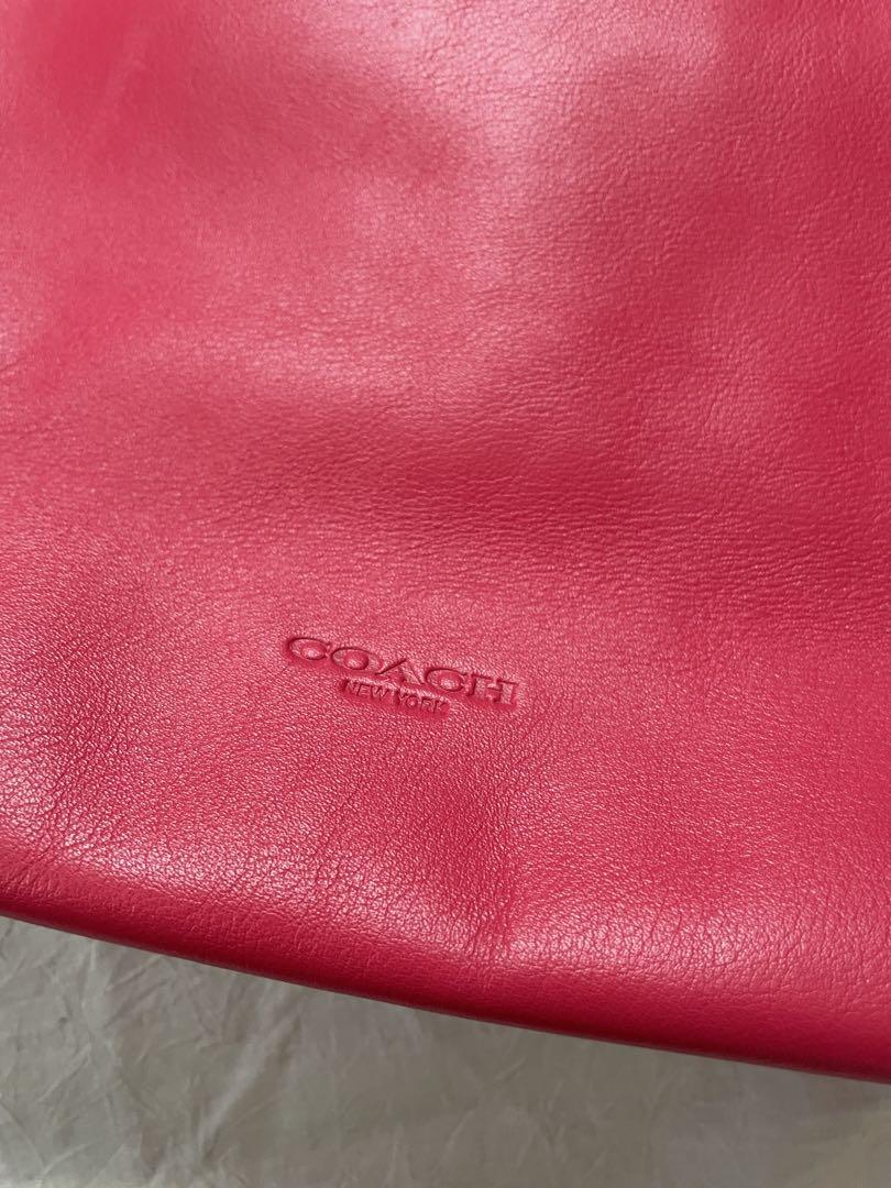 コーチ　coach バッグ　ピンク