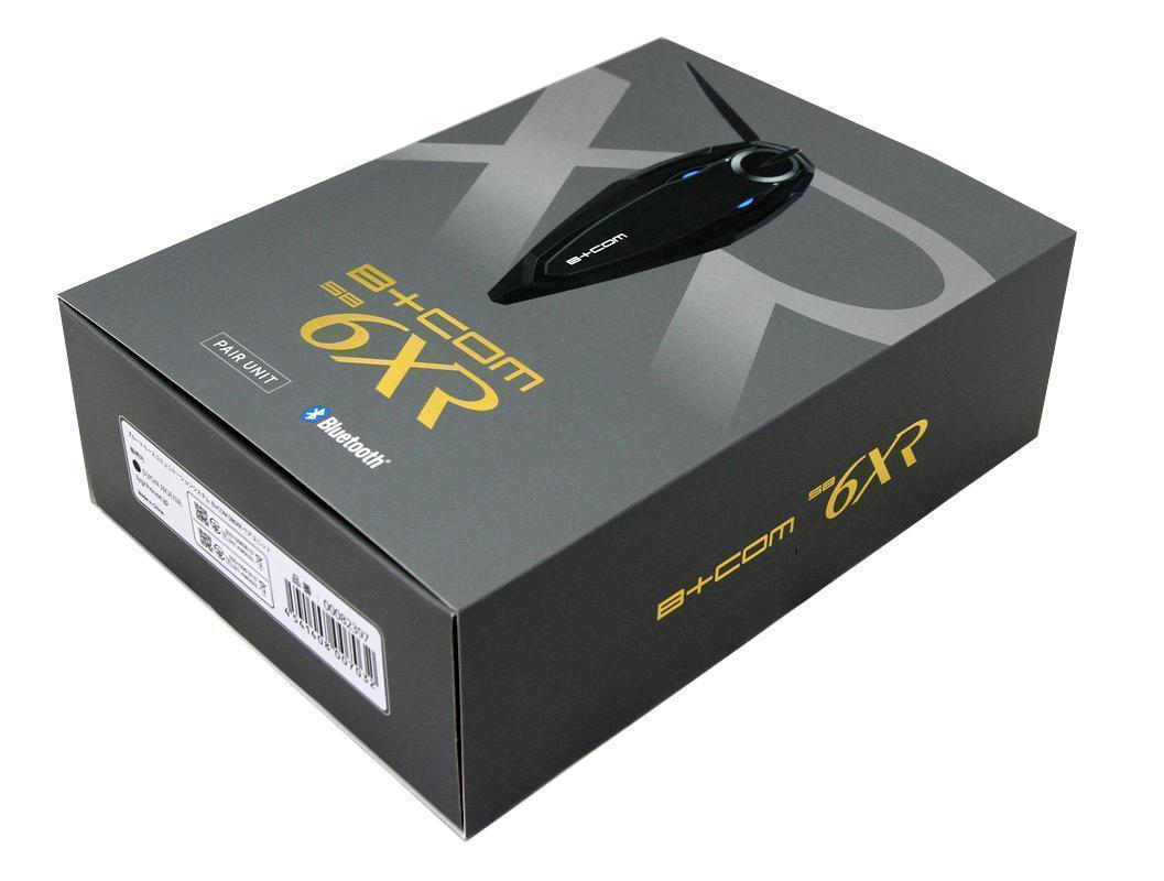 B+COM SB6XR（2個入）ペアユニット ブルートゥース インカム6人通話