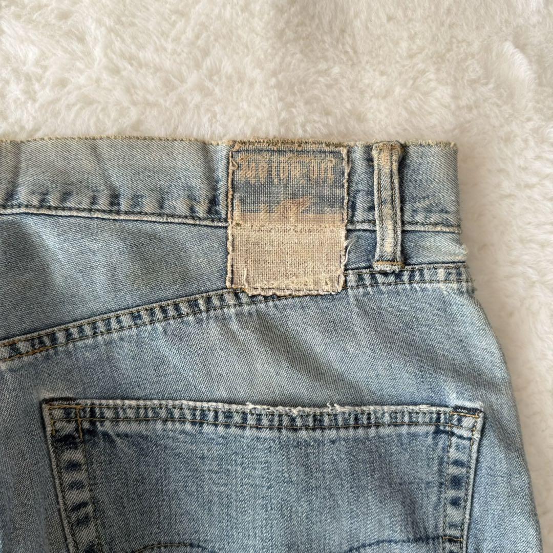 モーターオイル　デニムパンツ　Gパン　ビンテージ　マニア　コレクション　L