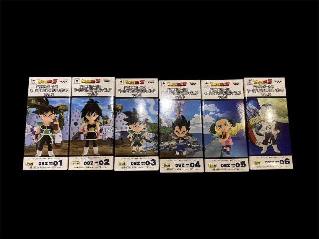 ドラゴンボールZワールドコレクタブルフィギュア 6体セットvol.0