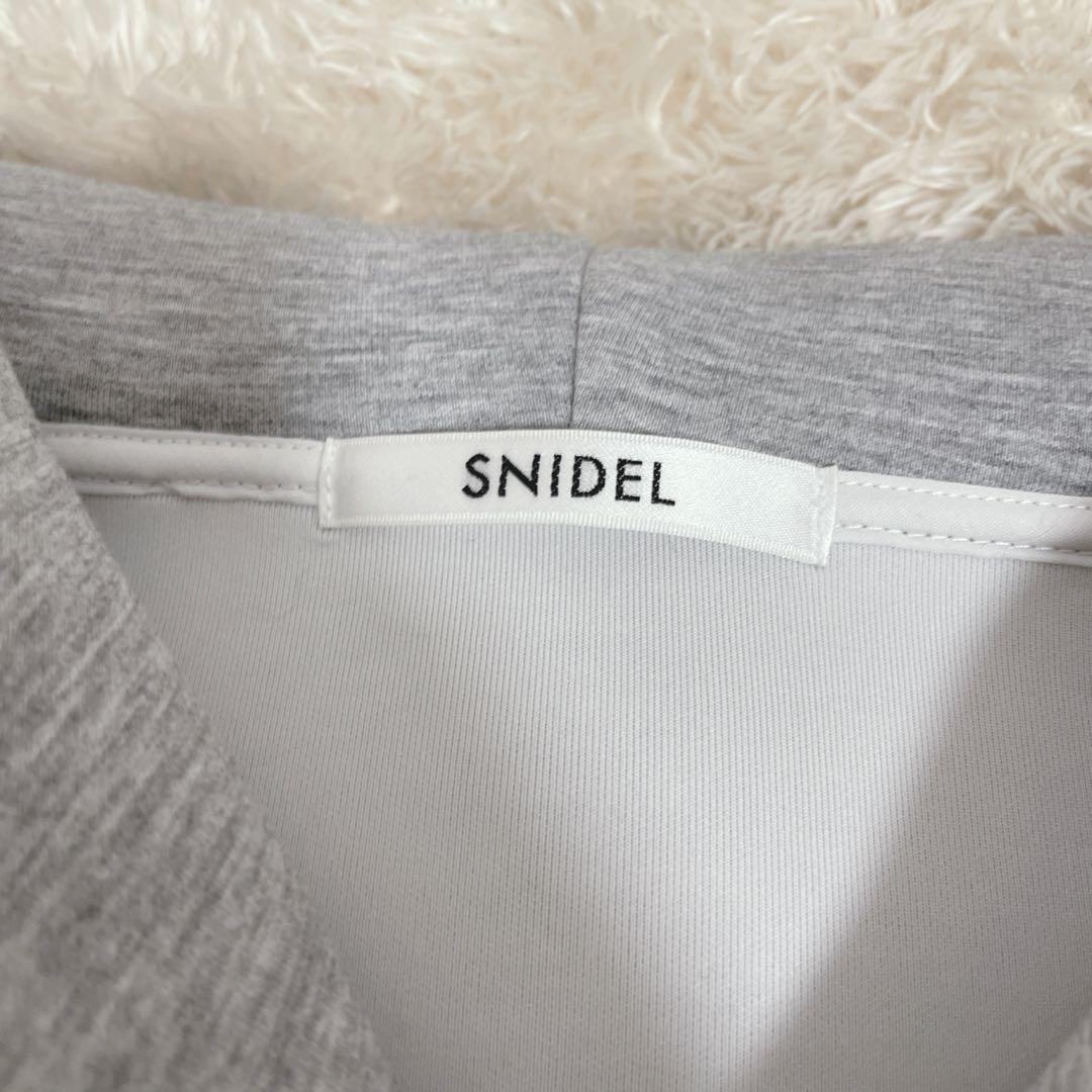 スナイデル snidel ボリュームパーカー